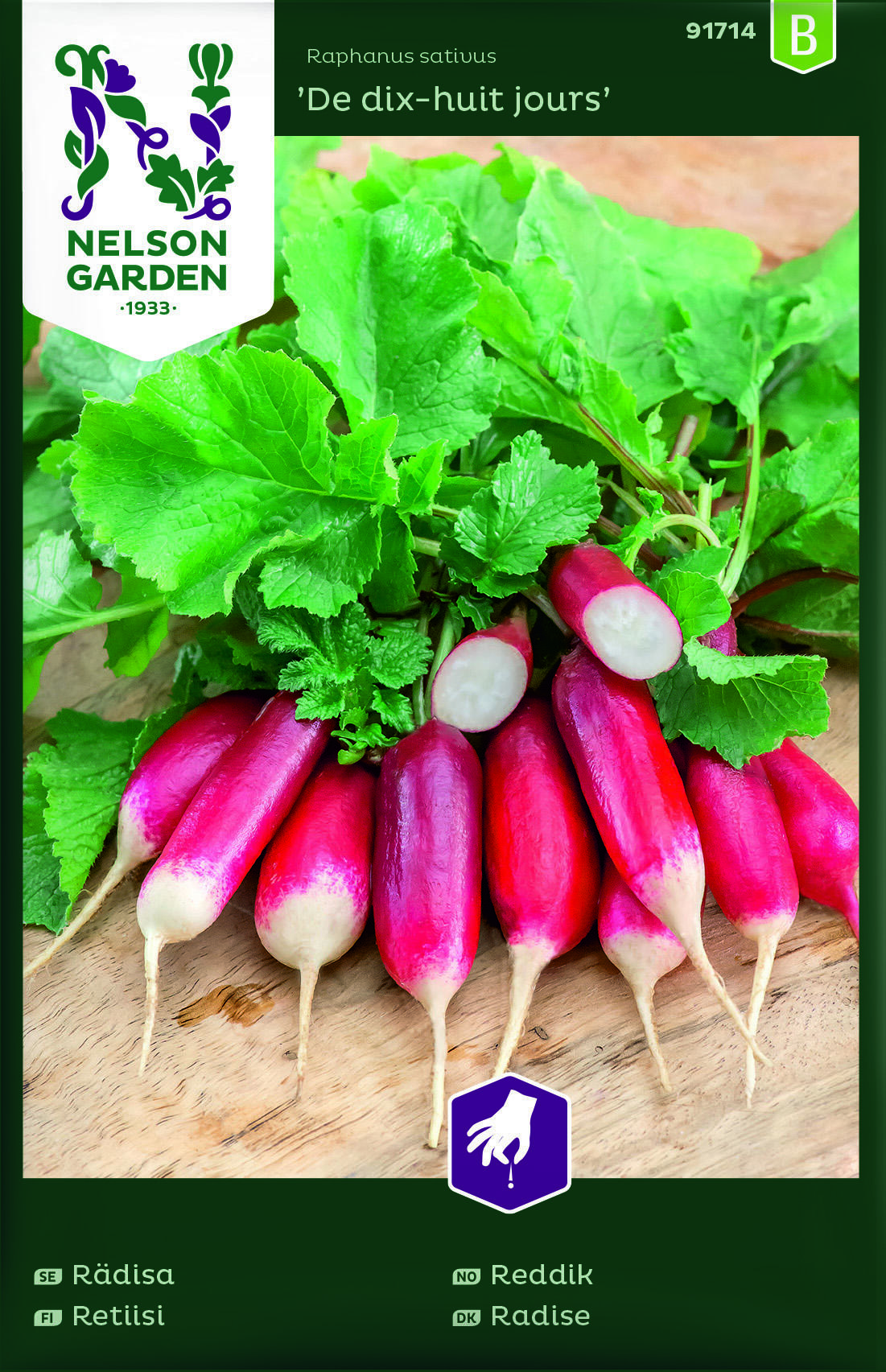 Radise, De dix-huit jours